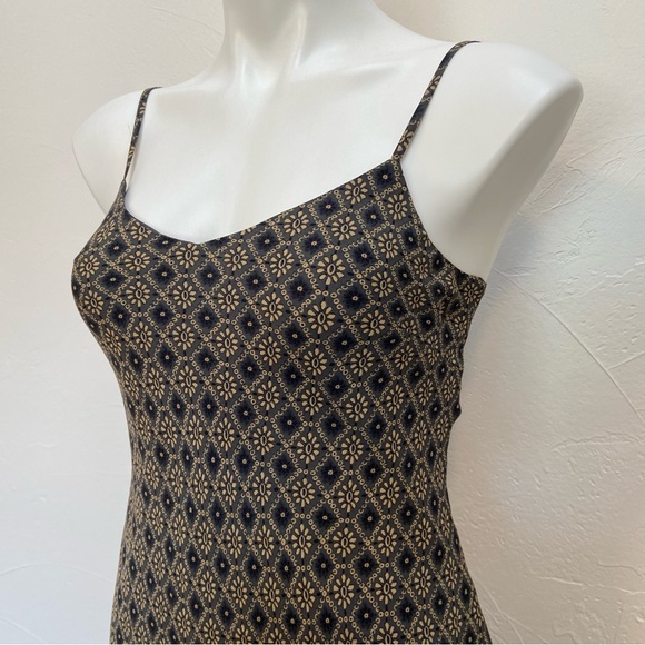 ANN TAYLOR VINTAGE Y2K 90s CLUELESS SILK SLIP DRESS - Picture 5 of 16